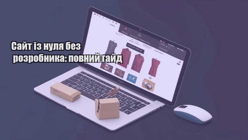 sajt iz nulya bez rozrobnyka povnyj gajd